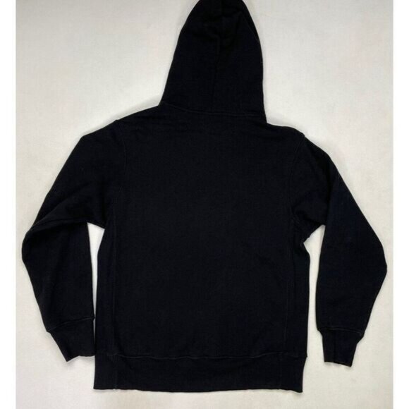UNKNWN Core Emblem Pullover Hoodie Men Small Black - Picture 3 of 5